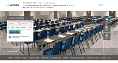 Desktop Screenshot of lemeridiennice.fr