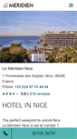 Mobile Screenshot of lemeridiennice.fr